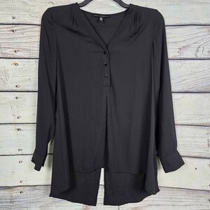 White House Black Market Long Sleeve Blouse Sz 6
